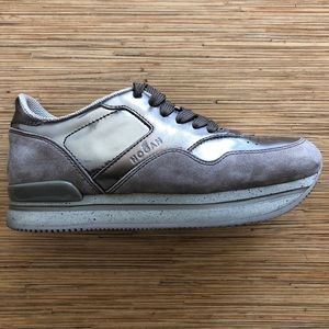 Hogan Metallic Sneakers